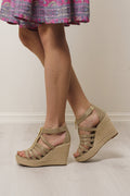 Bradley Wedge - Pale Gold