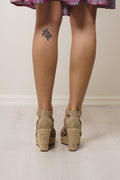Bradley Wedge - Pale Gold