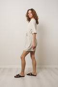 Evita-Malvina 2/4 Playsuit B - Sandshell
