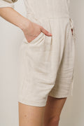Evita-Malvina 2/4 Playsuit B - Sandshell