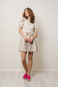 Shanni Dress - White Print