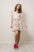 Shanni Dress - White Print