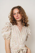 Shanni Dress - White Print