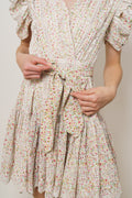 Shanni Dress - White Print