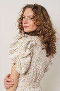 Shanni Dress - White Print