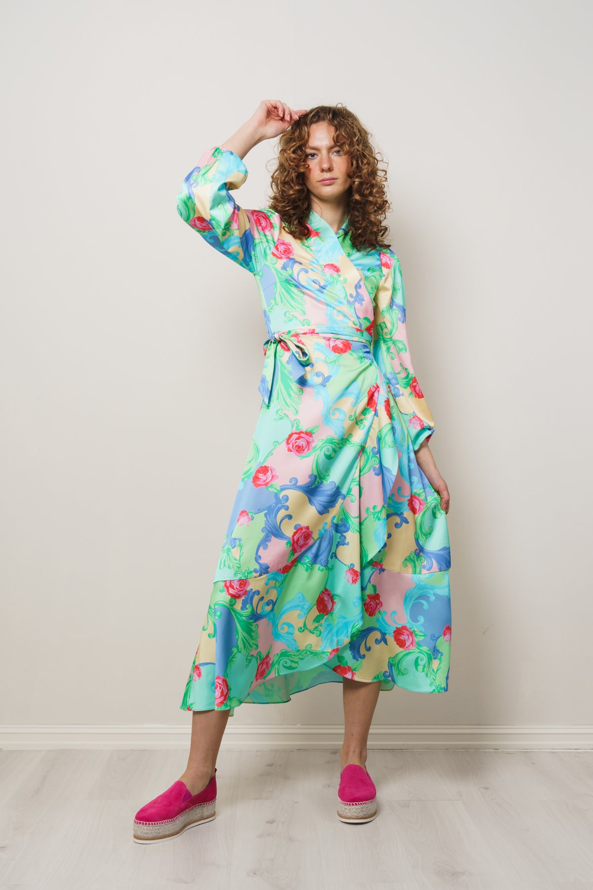 Lara Dress - Beach Swirl