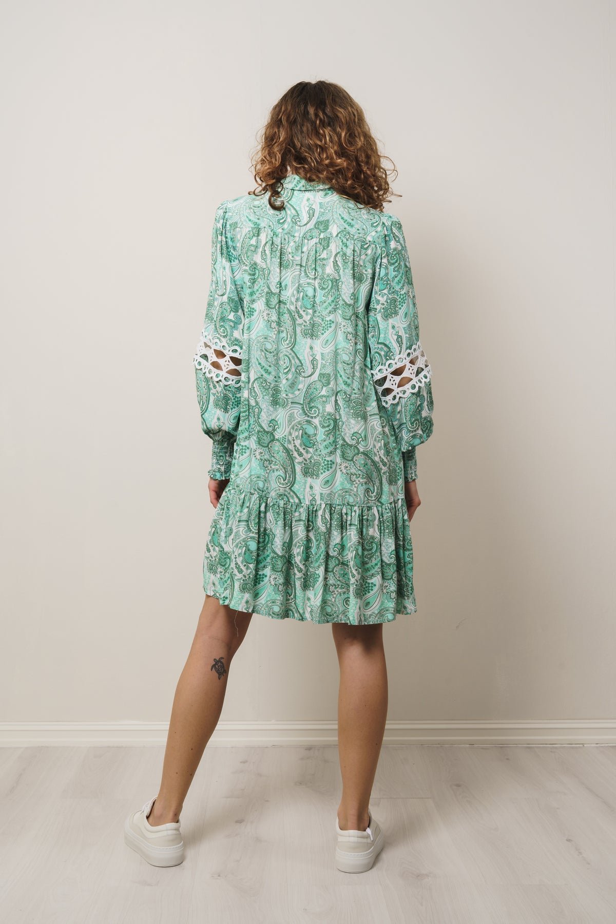 Teresa Dress - Jade Green