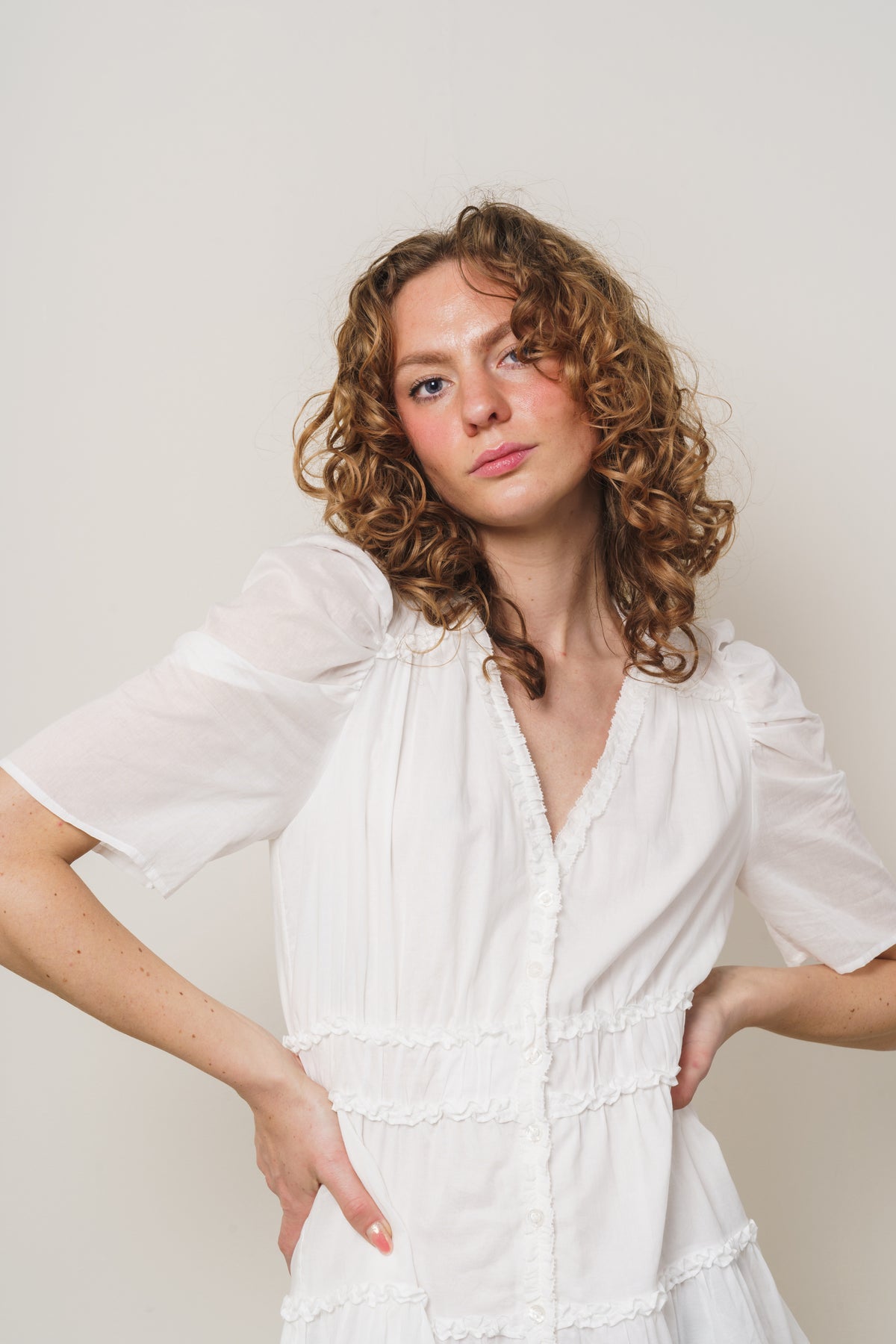 Jodisa Dress - White