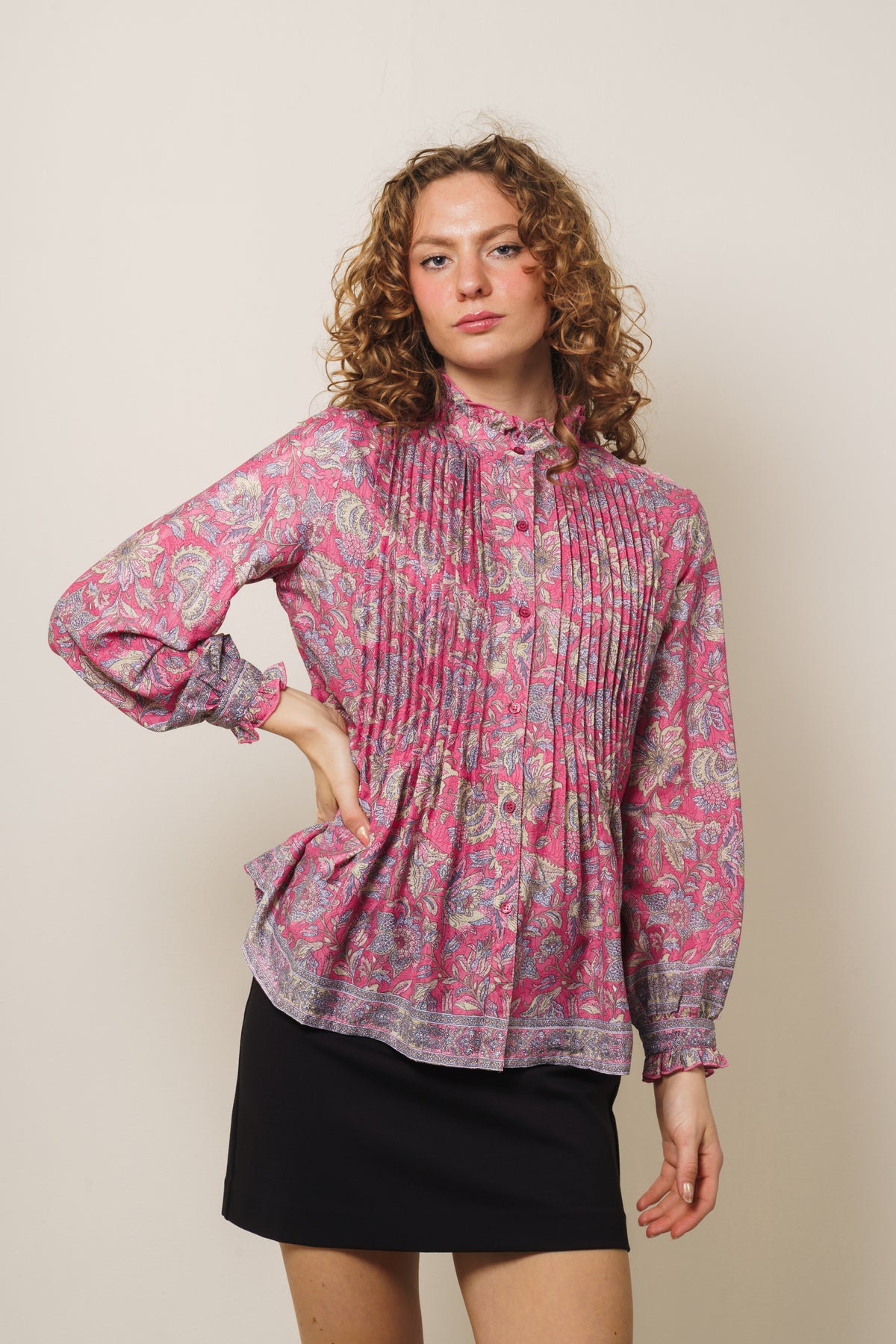 Aya Blouse - Pink