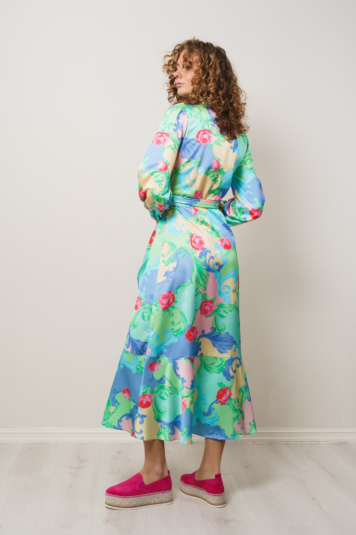 Lara Dress - Beach Swirl