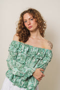Miley Blouse - Jade Green