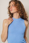 Leah Knit Top - Blue