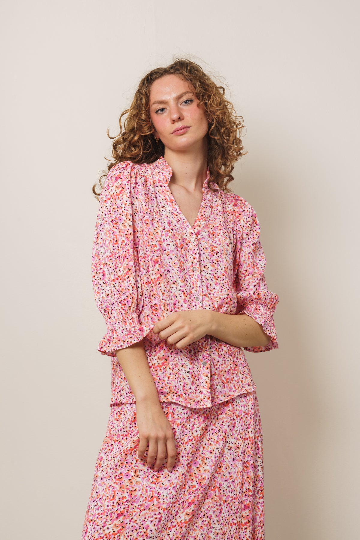 Julian SS Shirt - Pink