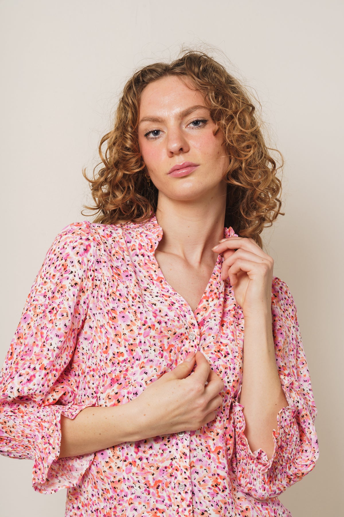 Julian SS Shirt - Pink