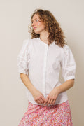 Maribel Cenilla 2/4 Shirt - Bright White