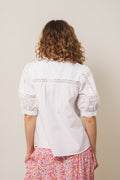 Maribel Cenilla 2/4 Shirt - Bright White