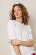 Tiffa Organic 2/4 Puff Tee - Bright White