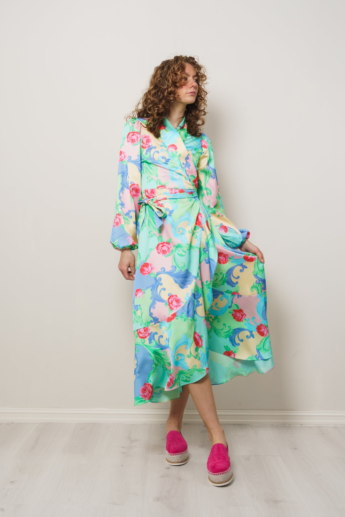 Lara Dress - Beach Swirl