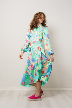 Lara Dress - Beach Swirl