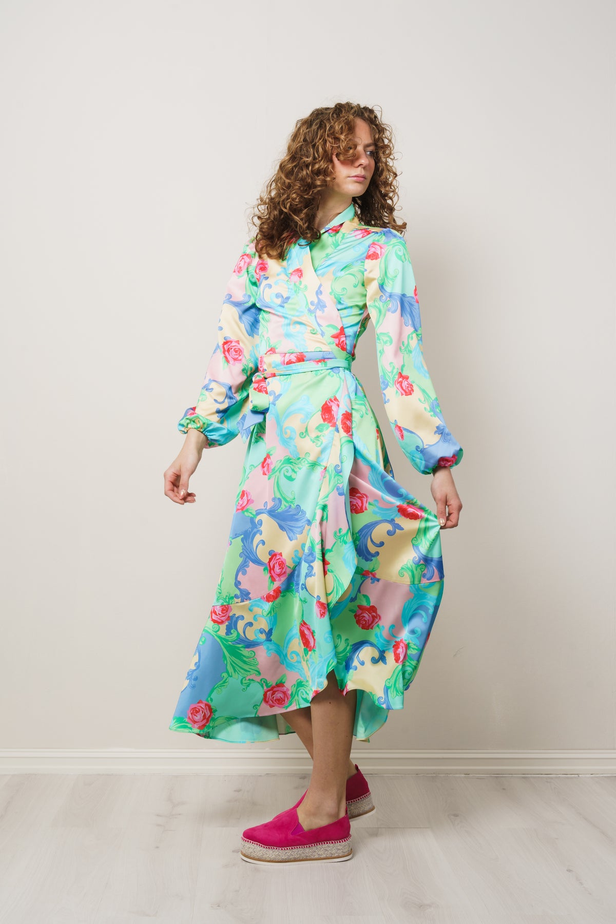 Lara Dress - Beach Swirl
