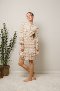 Yasnoru 3/4 Shirt Dress - Birch