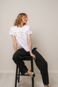 Coco Signature Tee - Whitewalnu