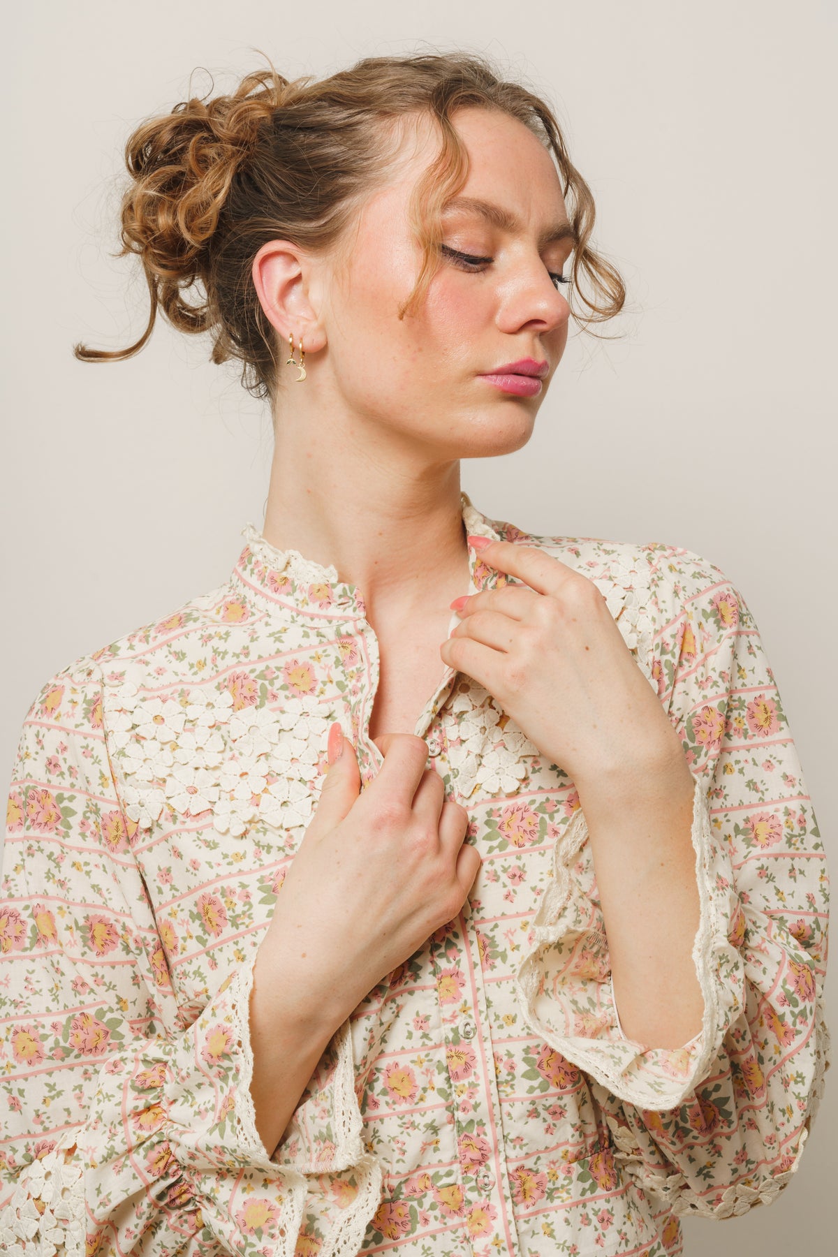 Yasnoru 3/4 Shirt Dress - Birch