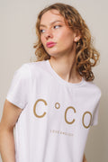 Coco Signature Tee - Whitewalnu