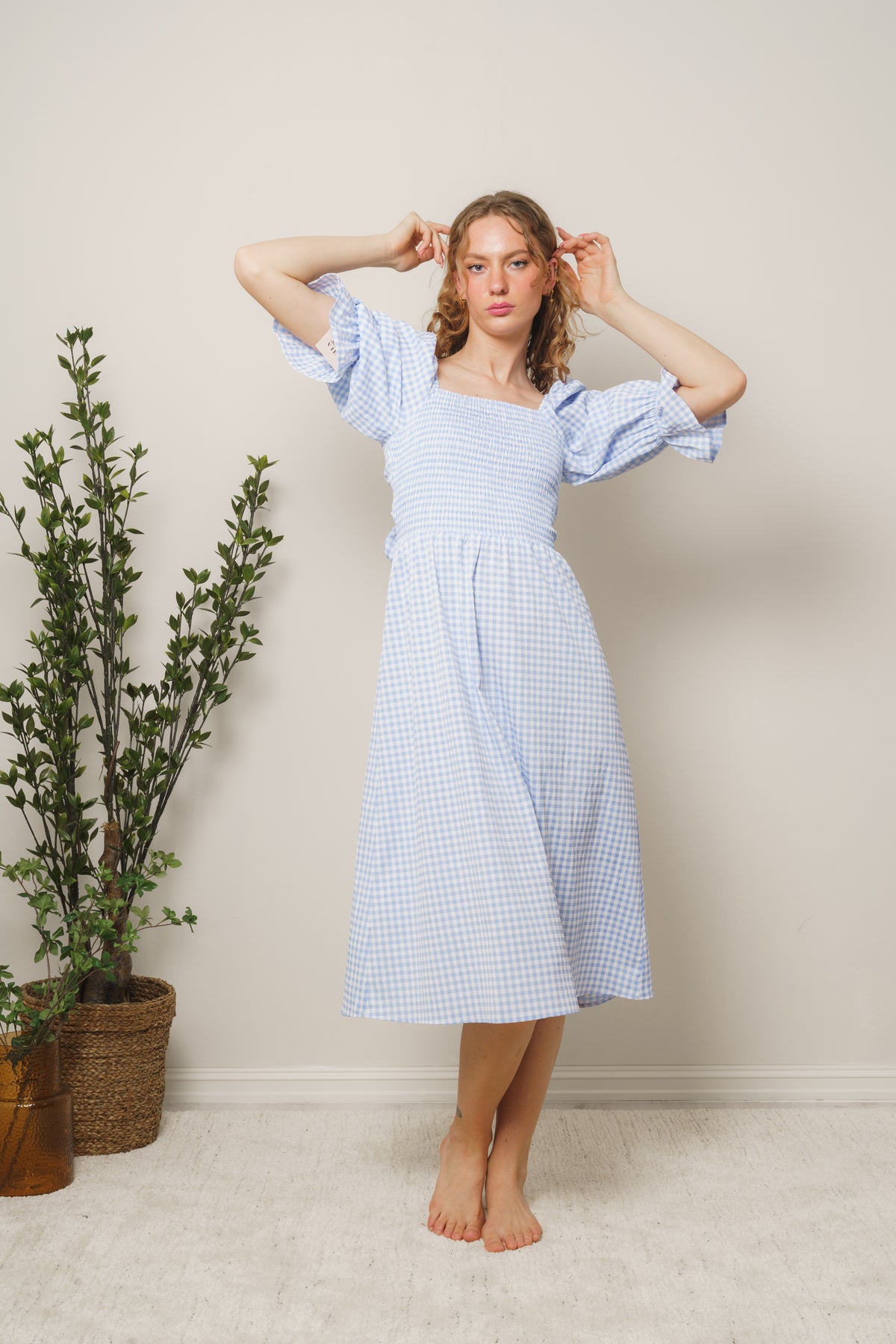 Sam Dress - Blue