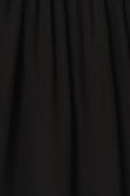 Sunrise Flow Crop Dress - Black