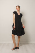 Sunrisecc Crop Dress - Black
