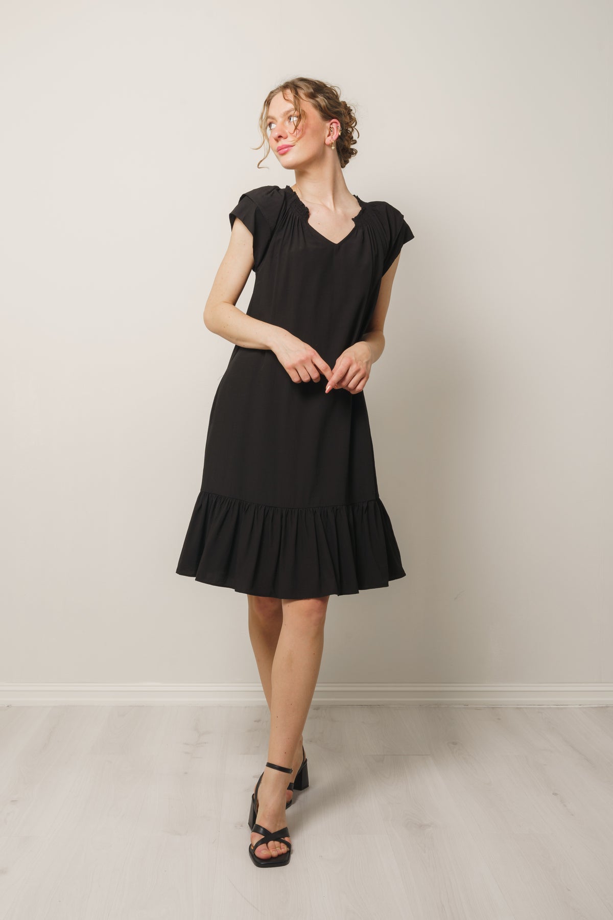 Sunrisecc Crop Dress - Black