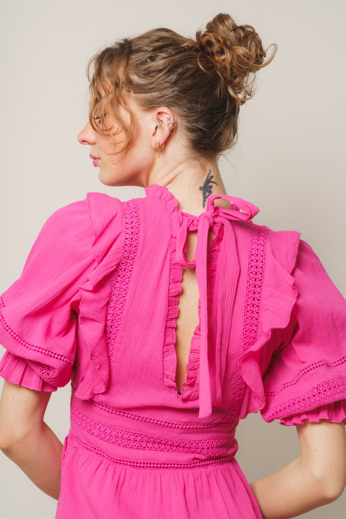 Katia Dress - Fandango Pink