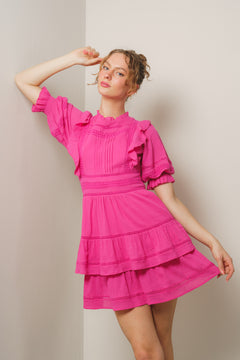Katia Dress - Fandango Pink