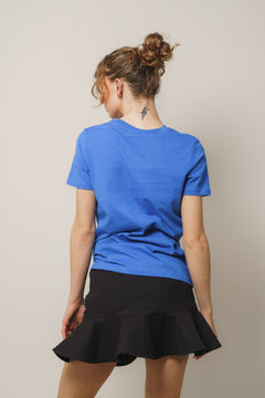 Myessential Ss O-Neck Tee - Nebulas Blue