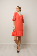 Sunrise Flow Crop Dress - Pelican