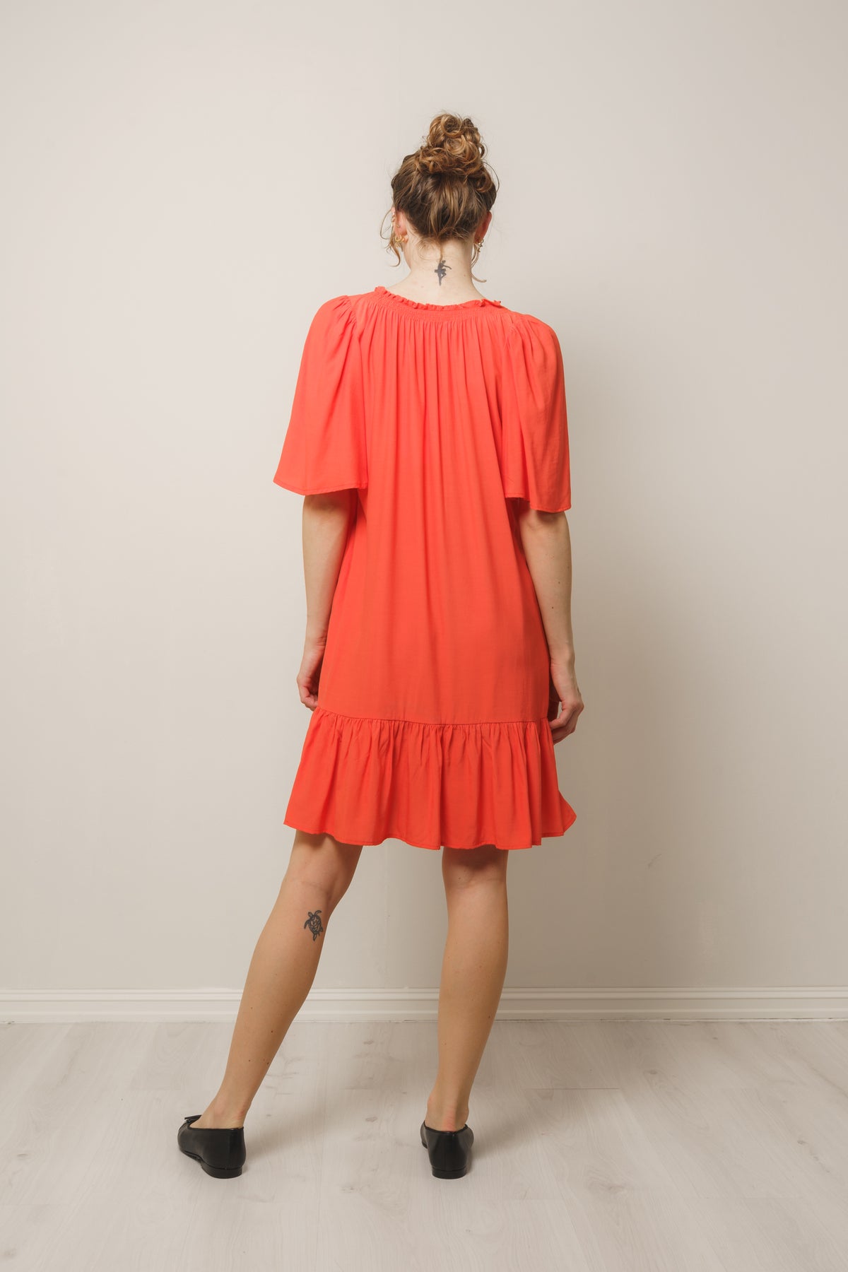 Sunrise Flow Crop Dress - Pelican