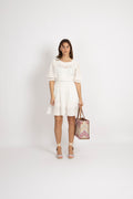 Kinsley Dress - Vit