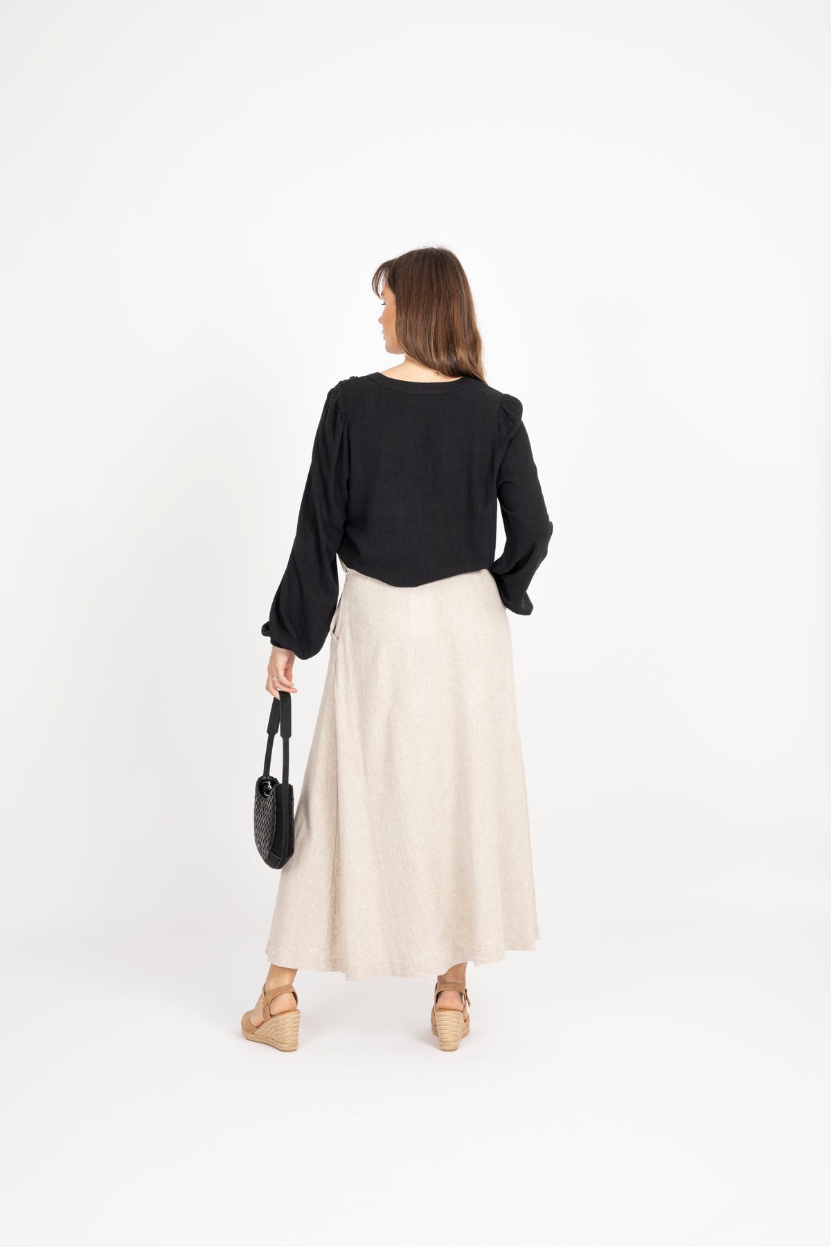 Viva Ls V-Neck Top - Svart