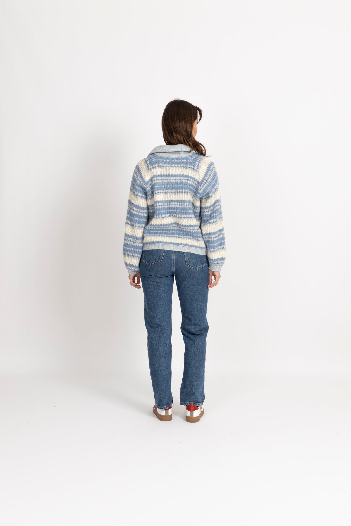 Lova Half-Zip - Blue