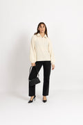 Lova Half-Zip - Cream