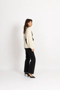 Lova Half-Zip - Cream