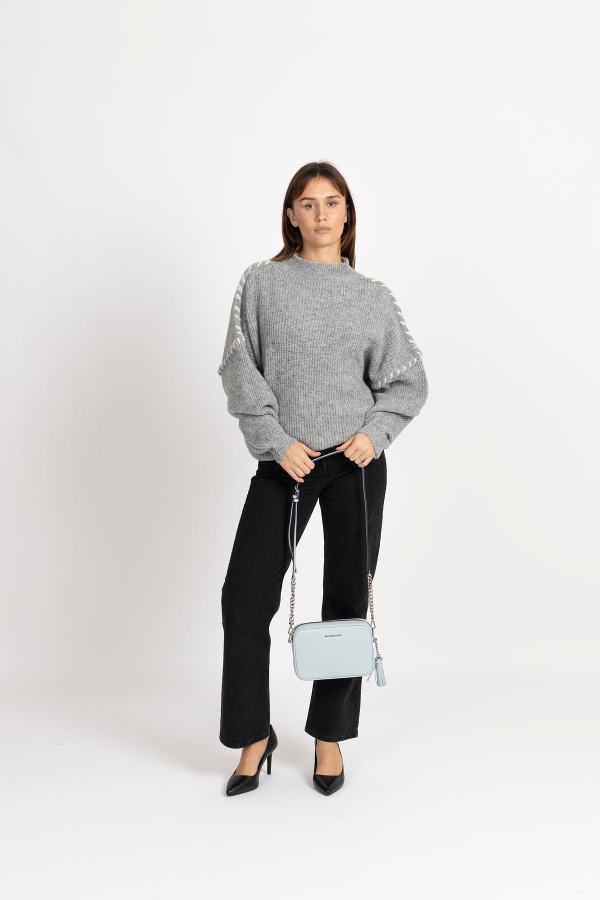 Olli Knit - Mörkgrå Melerad