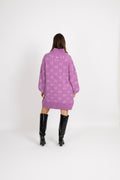Fam Sweater Long - Radiant Orchid
