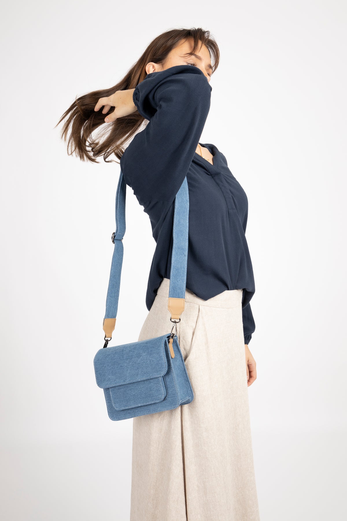 Cayman Pocket Denim - Navy Blue