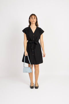 Jovene Ginia Ss Dress - Black