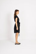 Jovene Ginia Ss Dress - Black