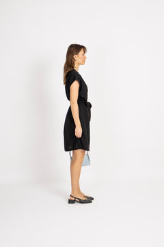 Jovene Ginia Ss Dress - Black