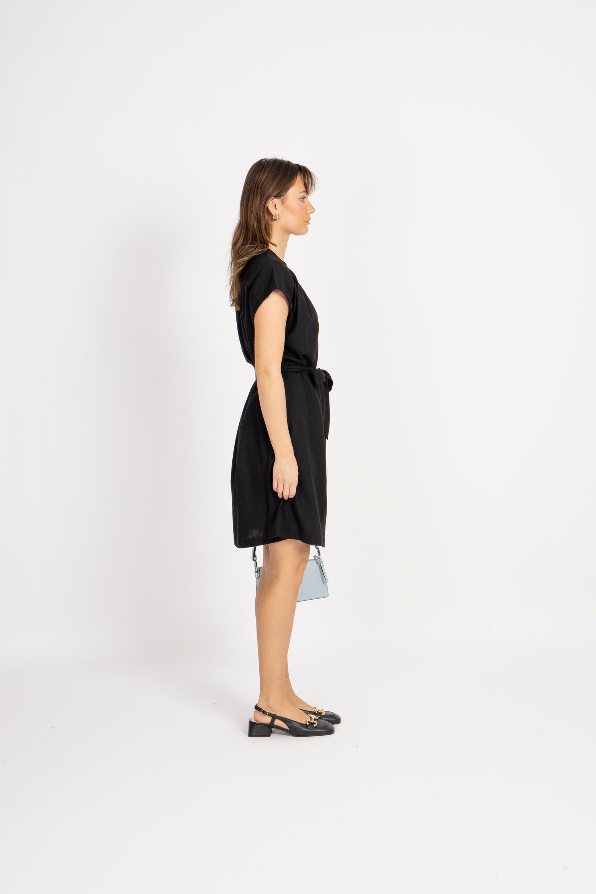 Jovene Ginia Ss Dress - Black