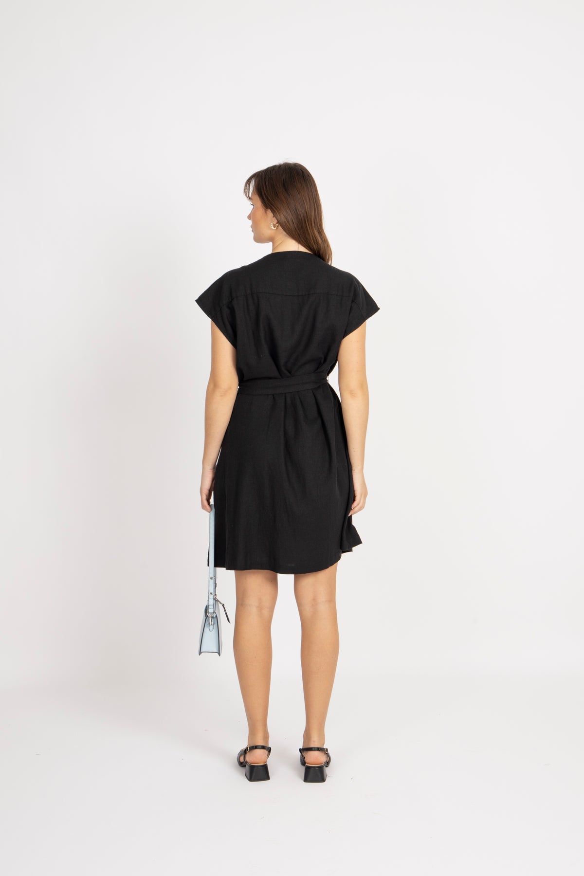 Jovene Ginia Ss Dress - Black